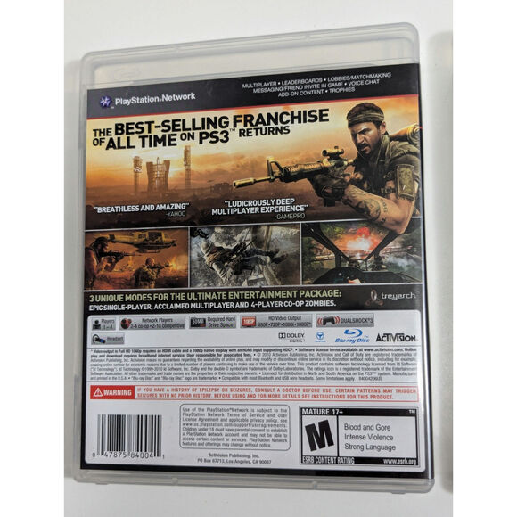 PS3 Call of Duty Black Ops and Modern Warfare 2 - Set of 2 - Picture 3 of 6